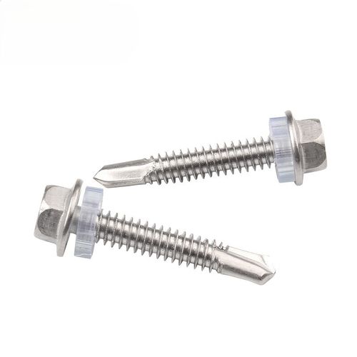 朵季多尺寸410不銹鋼鉆尾螺絲 外六角燕尾法蘭自攻螺釘全解析